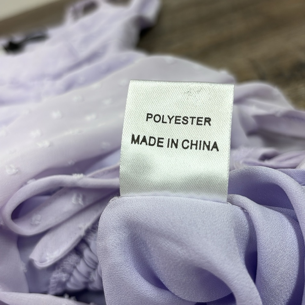 NEW White Fox MANY ROLES Midi Dress -Lilac Size Small - Picture 9 of 14